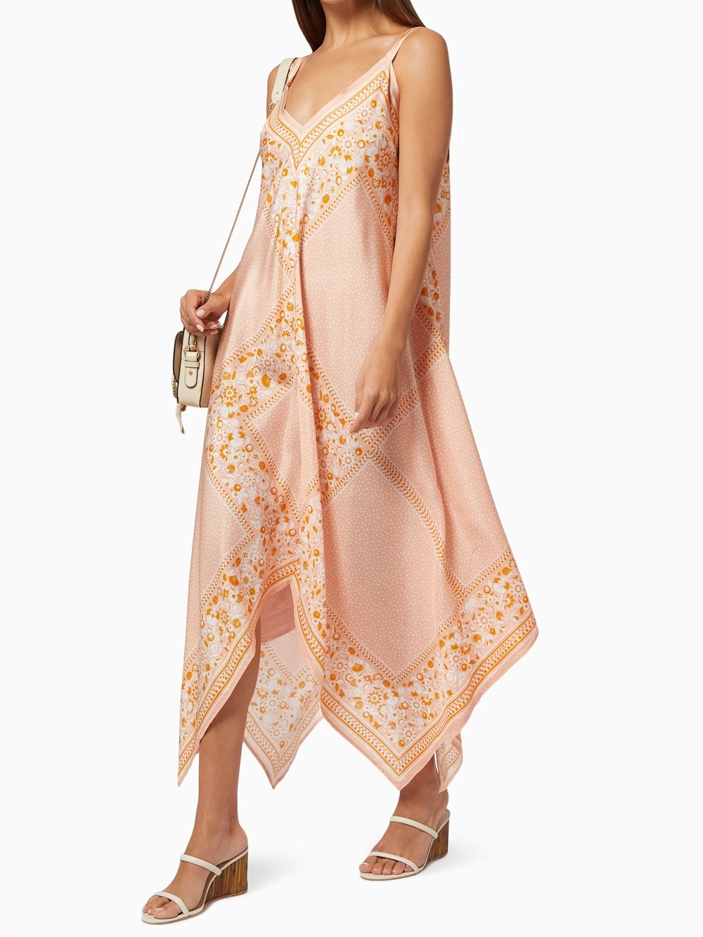See by Chloe SILK Maxi bandana print - Orange
